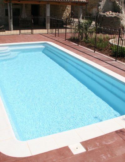 piscine à coque "Unique" mondepra epoxy-polyester photo 7