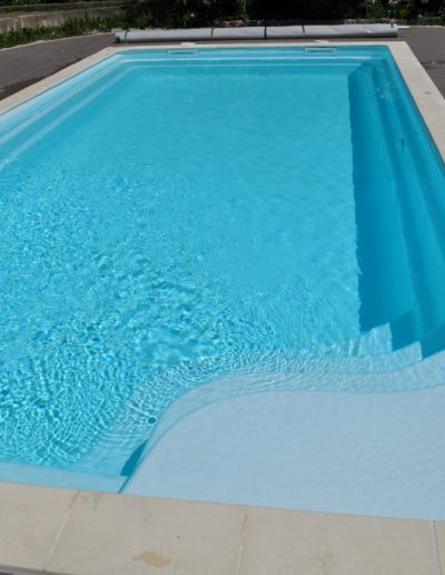 piscine à coque "Unique" mondepra epoxy-polyester photo 6